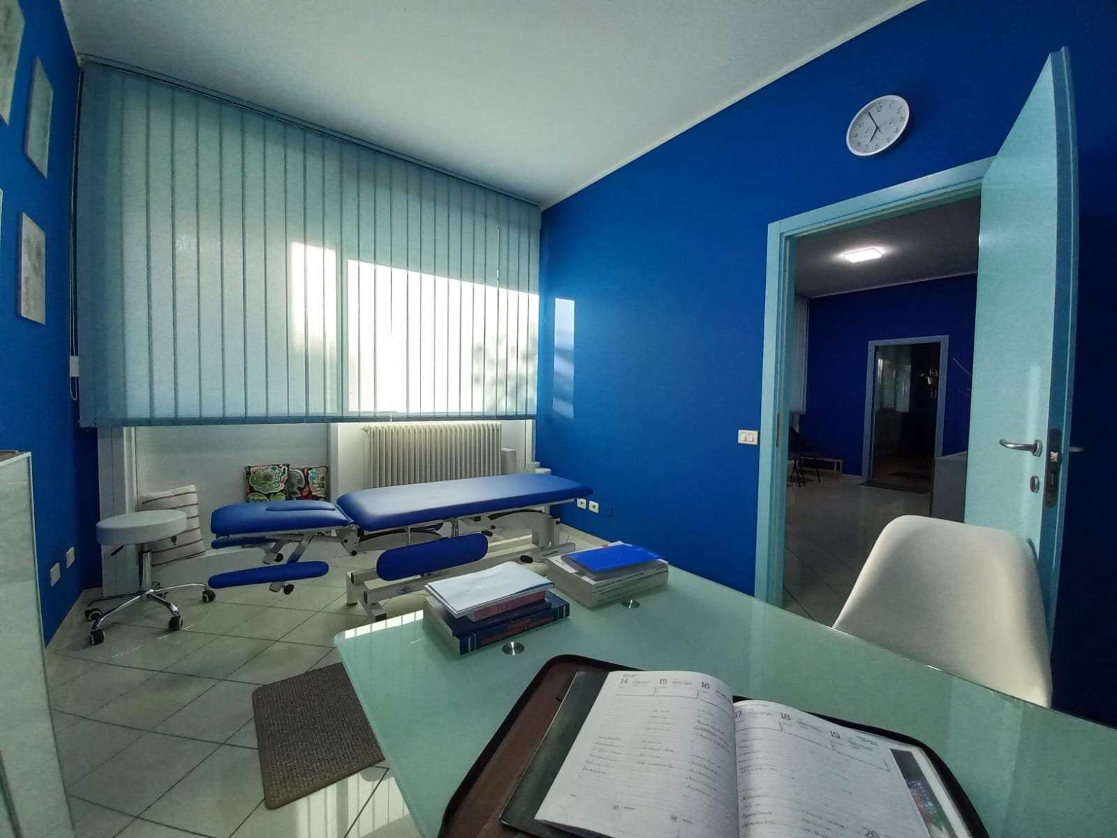 Sala terapia dello studio di fisioterapia a Pesaro